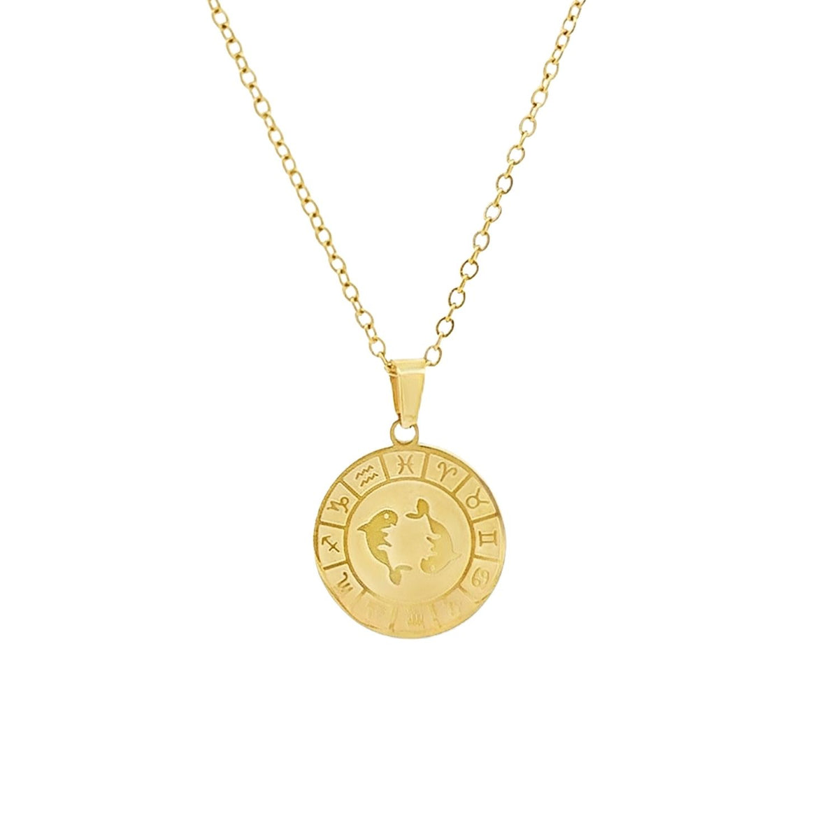 Lant Placat cu Aur 18k Zodiac - Pesti