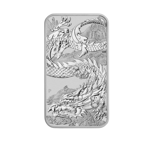 Lingou Moneda Argint 31.1 g 999‰ Dragon Australia