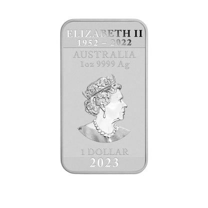 Lingou Moneda Argint 31.1 g 999‰ Dragon Australia