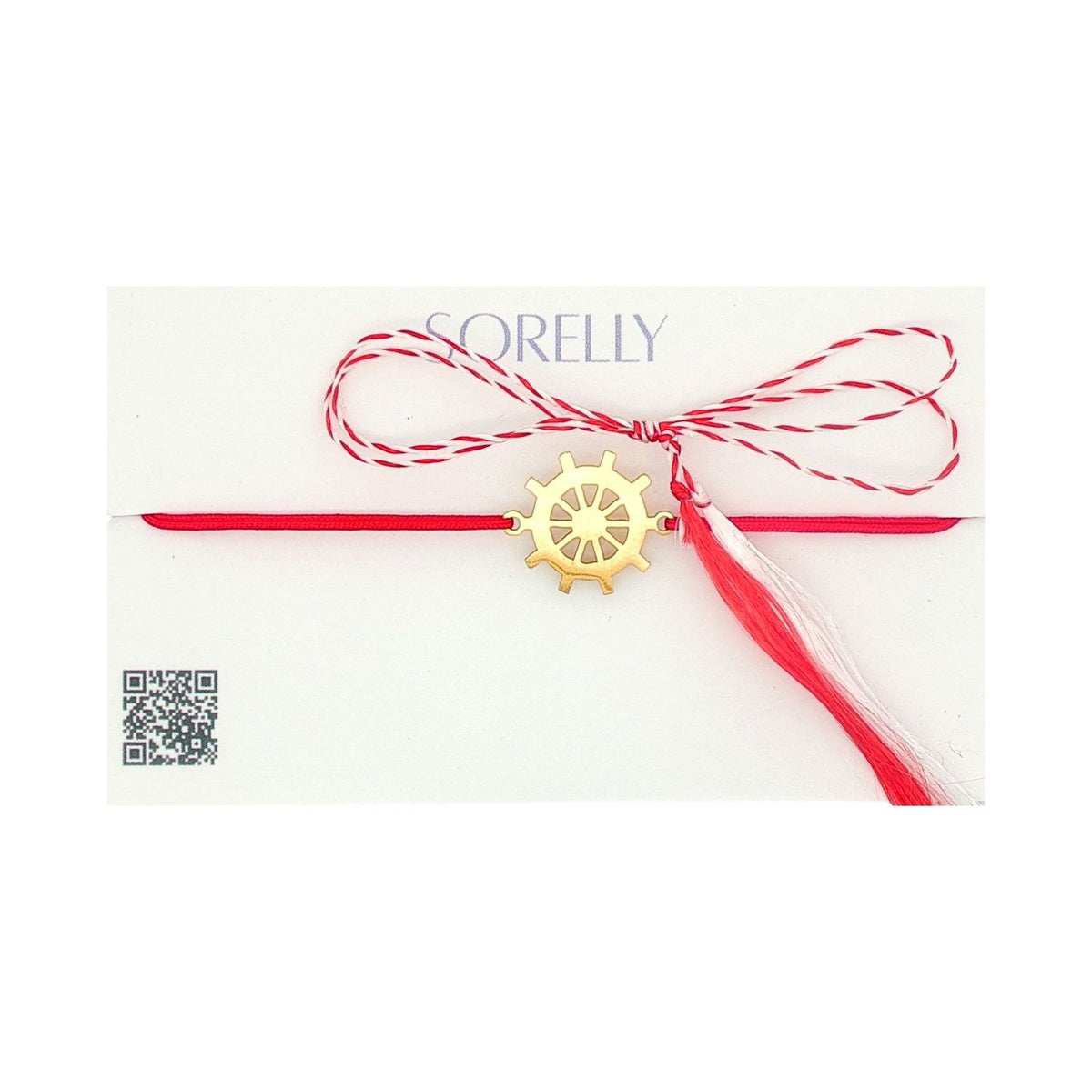 Martisor Bratara Snur Carma Placata cu Aur 18k