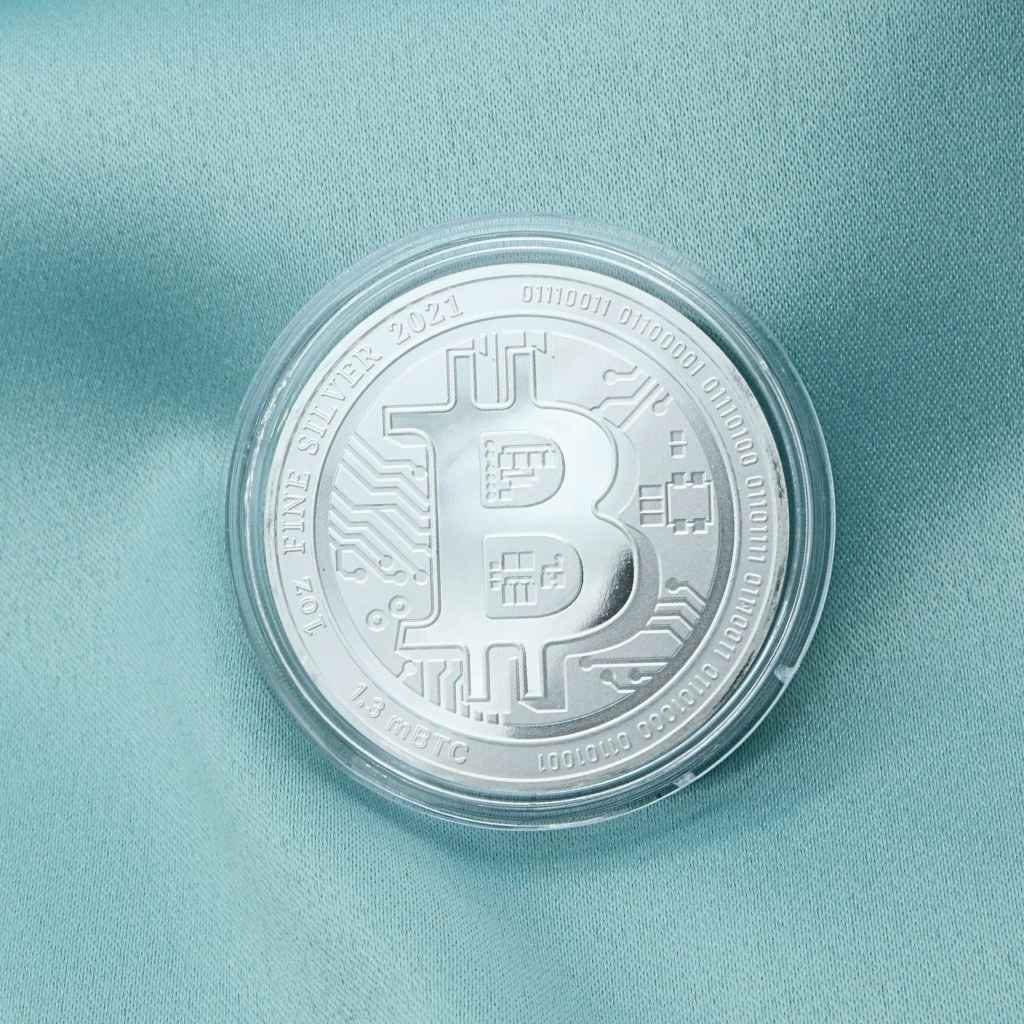 Moneda Argint, Bitcoin 2021, 1oz, puritate 999‰