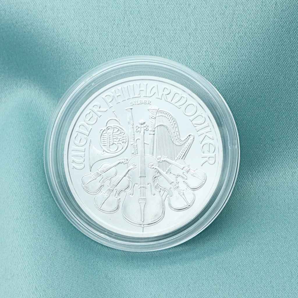 Moneda Argint, Filarmonica din Viena 2025, 1oz, puritate 999‰