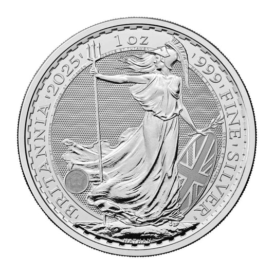 Moneda Argint, Britannia 2025, 1oz, puritate 999‰