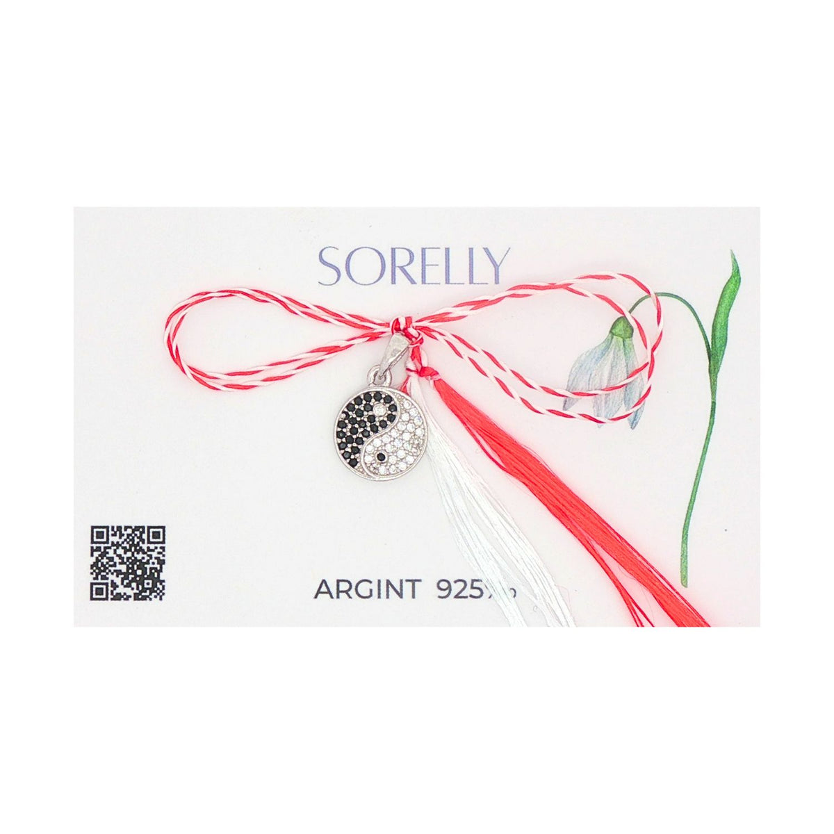 Martisor Pandantiv Argint Ying si Yang