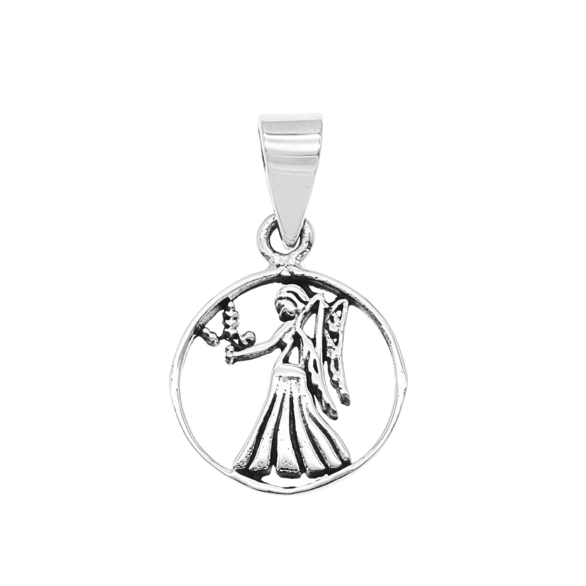 Pandantiv Argint Gothic Zodiac - Fecioara