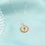 Pandantiv Aur 14k Banut Cruce cu Diamante 0.045 ct si Pietre Pretioase - SORELLY