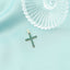 Pandantiv Aur 14k Cruce cu Smarald 0.600ct - SORELLY