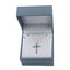 Pandantiv Aur 14k Cruce cu Smarald 0.600ct - SORELLY