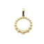 Pandantiv Aur 14k cu Elemente Rotunde 3mm
