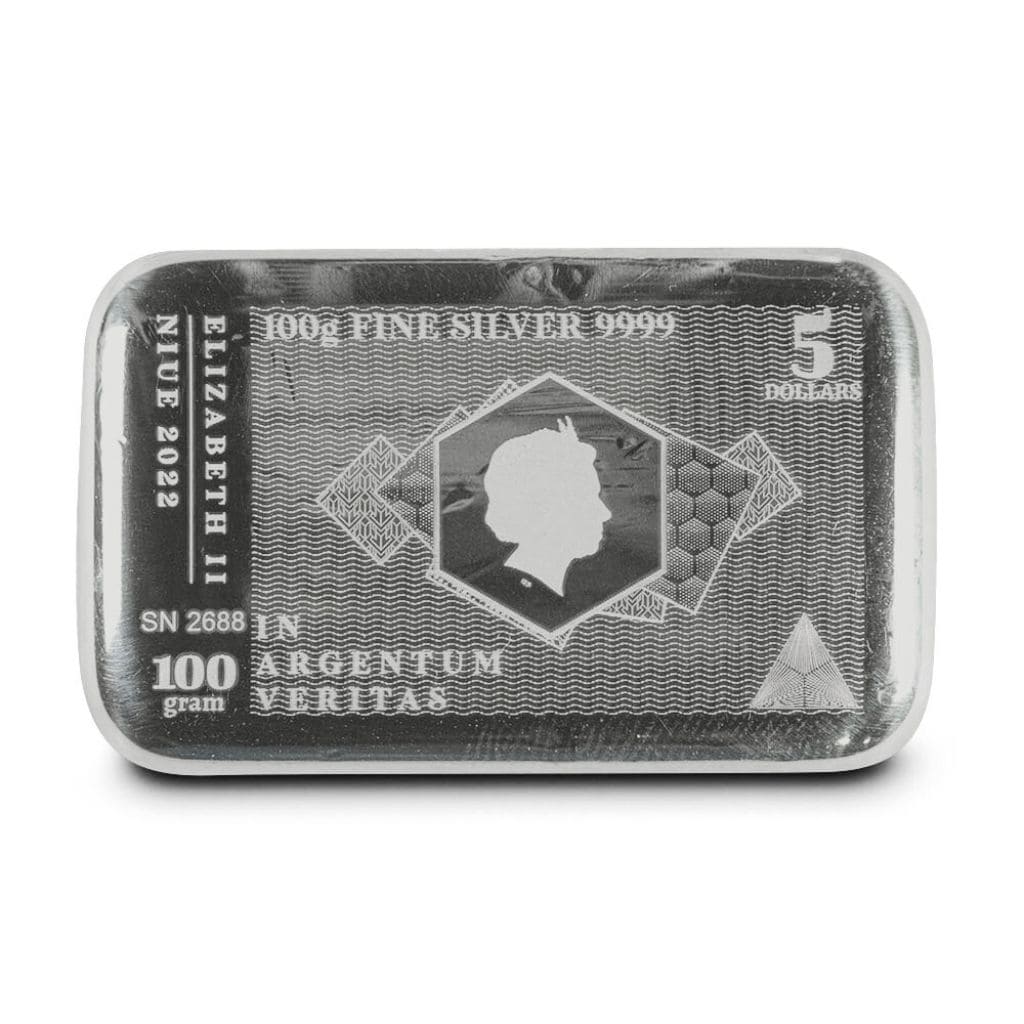 Lingou Argint 100g SilverNote Regina Elisabeta