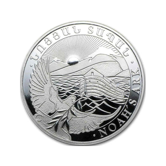 Moneda Argint 7.7 g (1/4 uncie) 999‰ Arca lui Noe