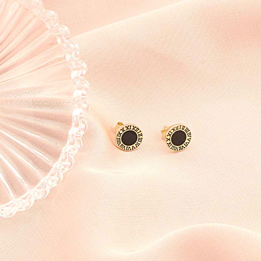Cercei Aur 14k Rotunzi Model Ceas