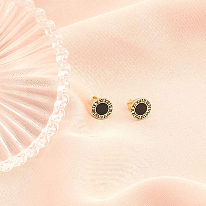 Cercei Aur 14k Rotunzi Model Ceas