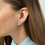 Cercei Aur 14k Tip Cui 1.6cm