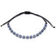 Bratara Aur 14k Snur cu Bile si Hematit Bleumarin 4mm