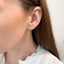 Cercei Fir Aur 14k Cruce - SORELLY