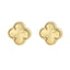 Cercei Aur 14k Floare cu Striatii - SORELLY