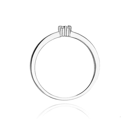 Inel de Logodna Aur 14k cu Diamante 0.04ct