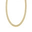 Lant Argint Placat cu Aur Herringbone Reversibil