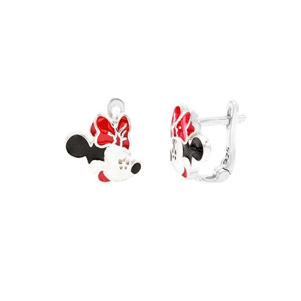 Cercei Argint Copii Minnie Mouse