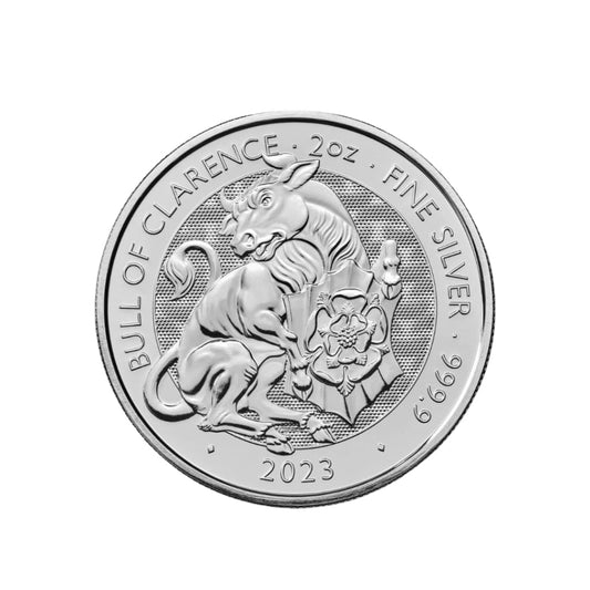 Moneda Argint 62.2 g 999‰ Fiarele Regale ale lui Tudor