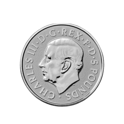 Moneda Argint 62.2 g 999‰ Fiarele Regale ale lui Tudor - Bull of Clarence