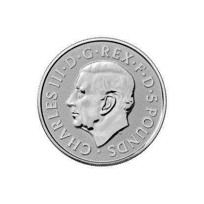 Moneda Argint 62.2 g 999‰ Fiarele Regale ale lui Tudor - Seymour Unicorn
