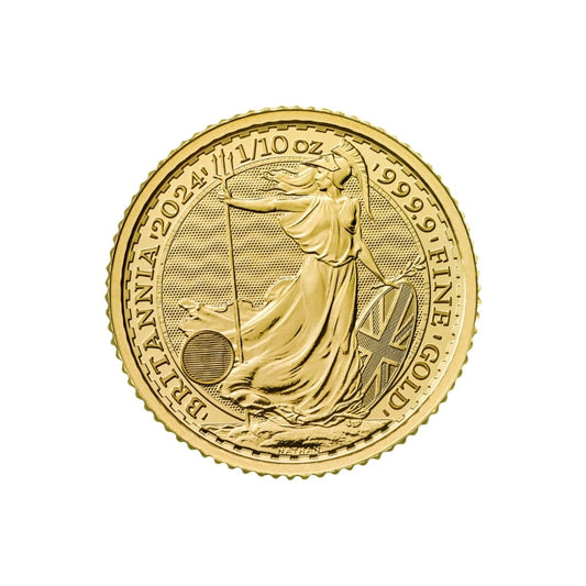 Moneda Aur 1/10 oz Britannia 2024