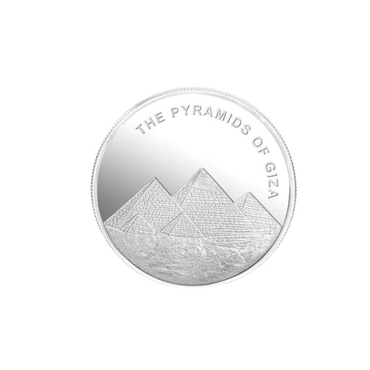 Moneda Argint 31.1 g 999‰ Piramidele din Giza
