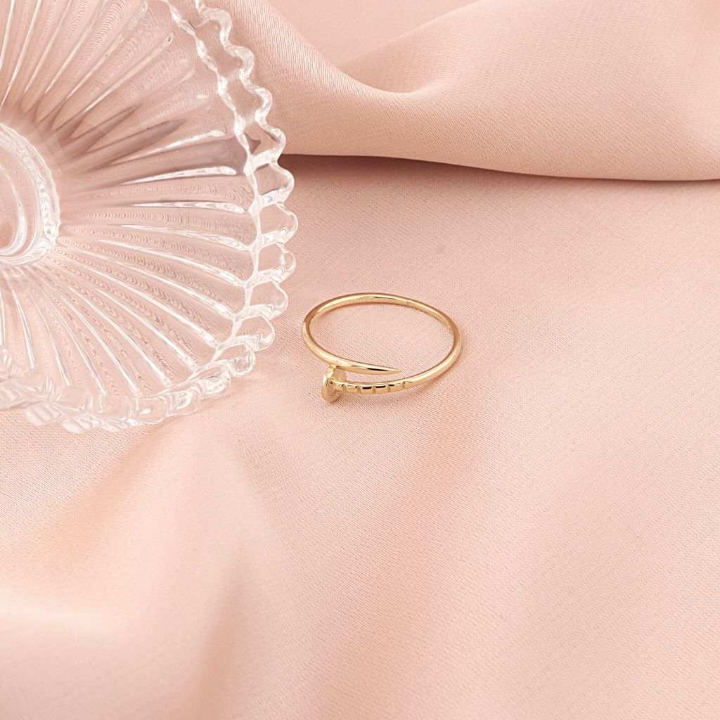 Inel Aur 14k Tip Cui 1.5mm