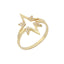 Inel Aur 14k North Star cu Pietre Zirconia