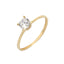 Inel Aur 14k Tip Solitaire