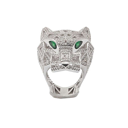 Inel Argint Elegant Panther