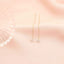 Cercei Fir Aur 14k cu Piatra Zirconia