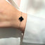 Bratara Aur 14k Floare Onix