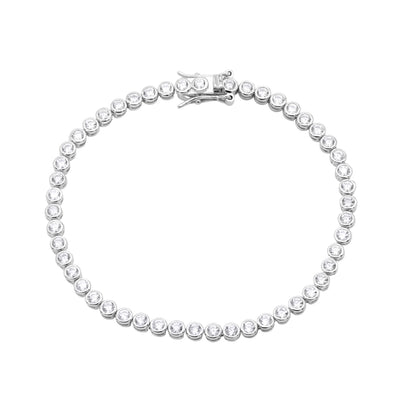 Bratara Argint Round Tennis 3mm