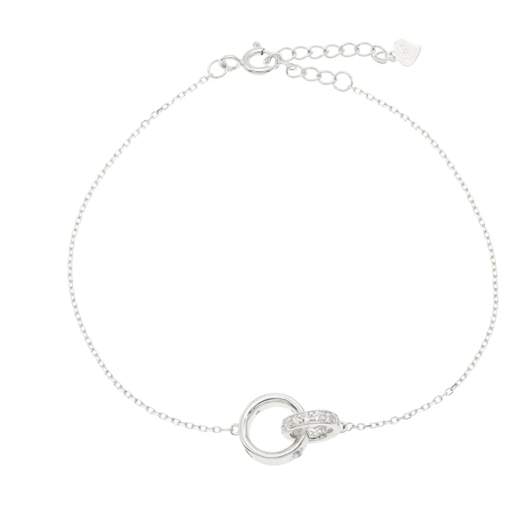 Bratara Argint Infinity Circles