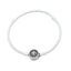 Bratara Argint pentru Talismane Charm Cerc cu Pietre Zirconia