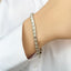 Bratara Argint Tennis Serpenti