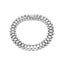 Bratara Argint Tip Curea Ceas Cuban cu Pietre Zirconia