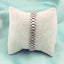 Bratara Argint Tip Curea Ceas Cuban cu Pietre Zirconia