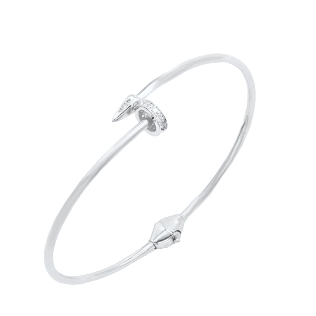 Bratara Fixa Argint Cui 2mm
