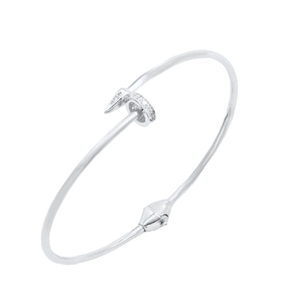Bratara Fixa Argint Cui 2mm