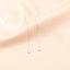 Cercei Argint Fir Disc cu Pietre Zirconia