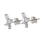 Cercei Argint Fluture cu Pietre Zirconia