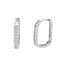 Cercei Argint Huggie Hoops