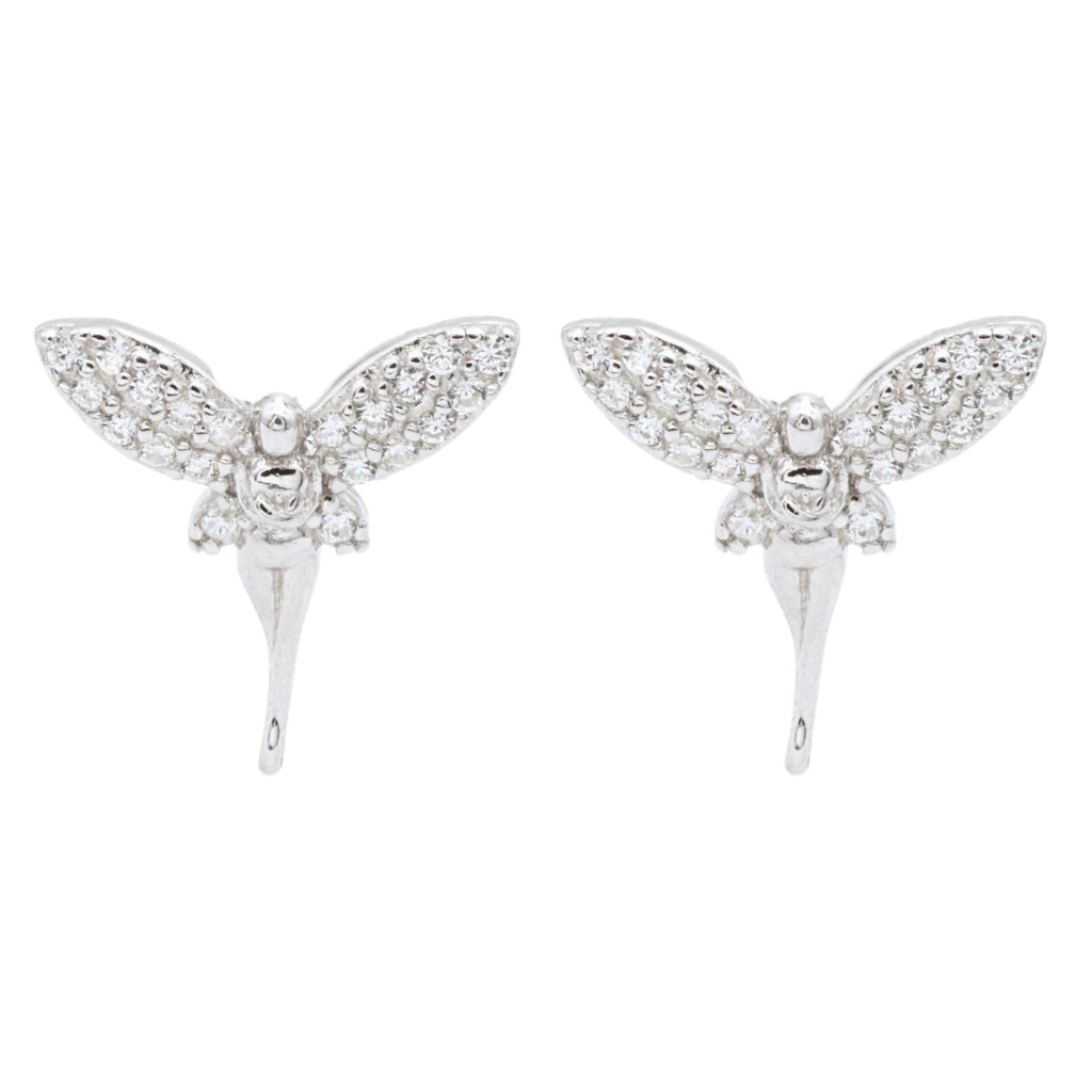 Cercei Argint Tinker Bell