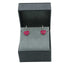 Cercei Argint Veriga Red Heart