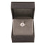 Inel Argint Flower Solitaire