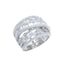 Inel Argint Glam Sparkle Twist